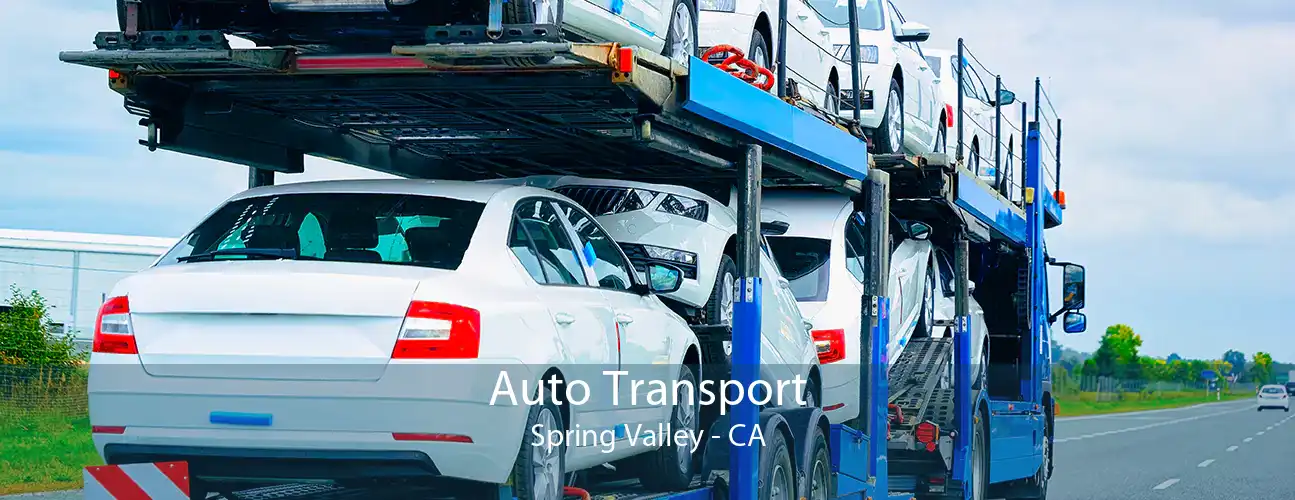 Auto Transport Spring Valley - CA