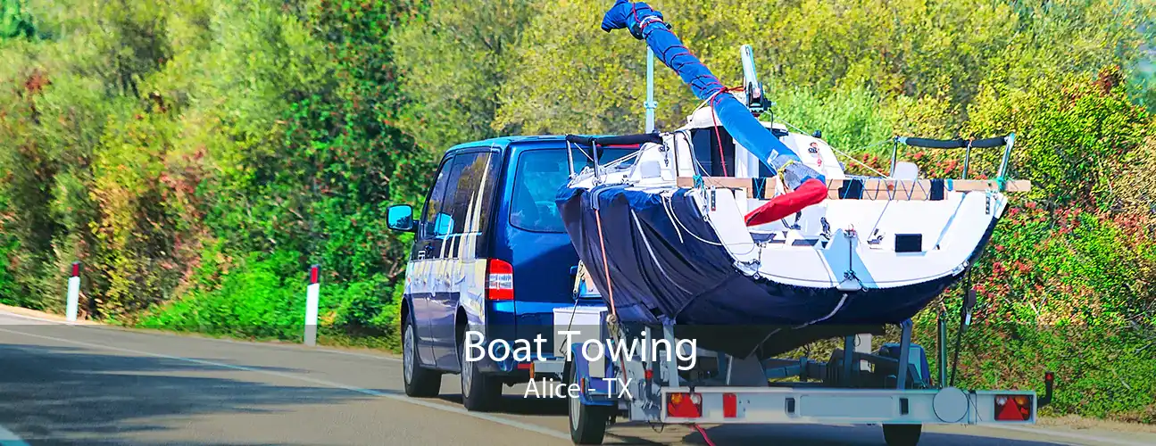 Boat Towing Alice - TX
