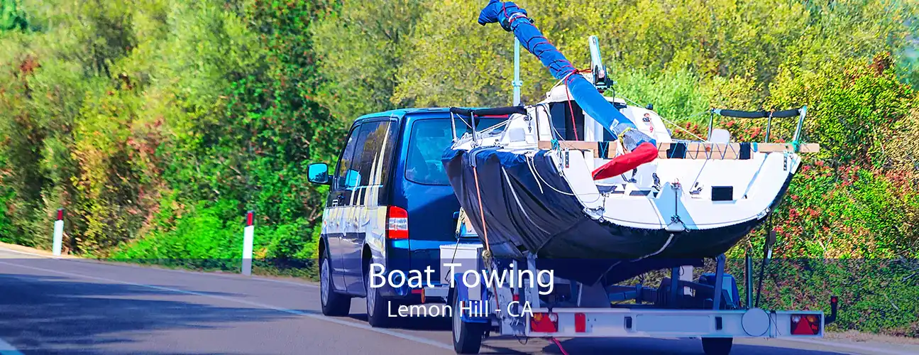 Boat Towing Lemon Hill - CA