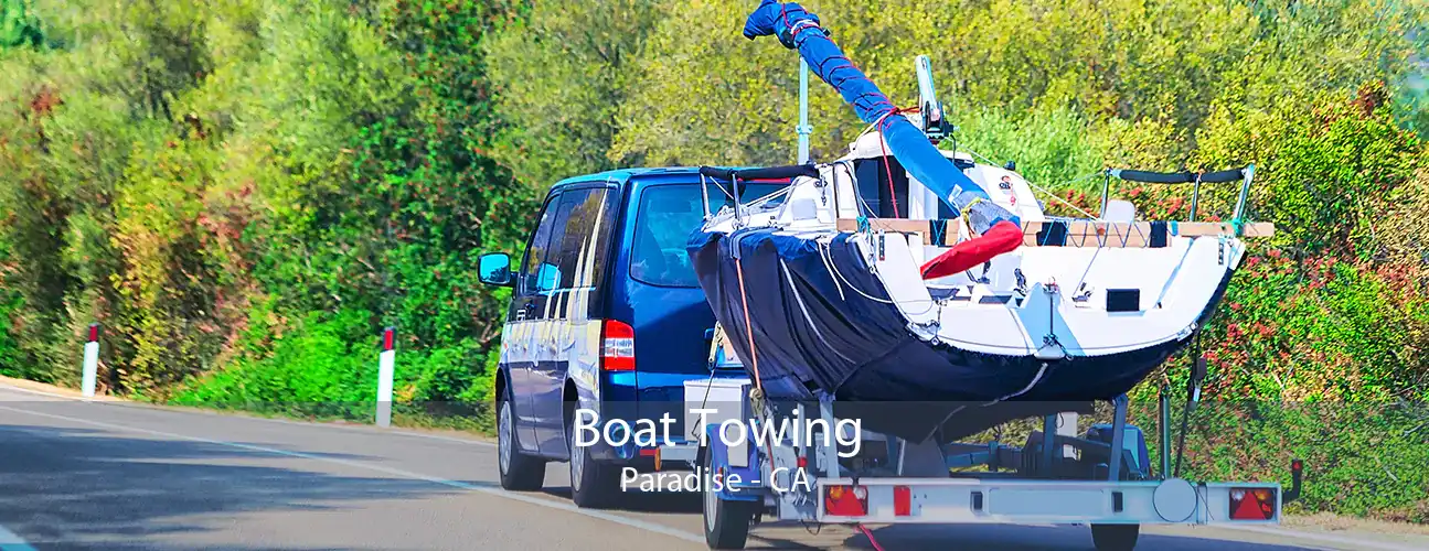 Boat Towing Paradise - CA
