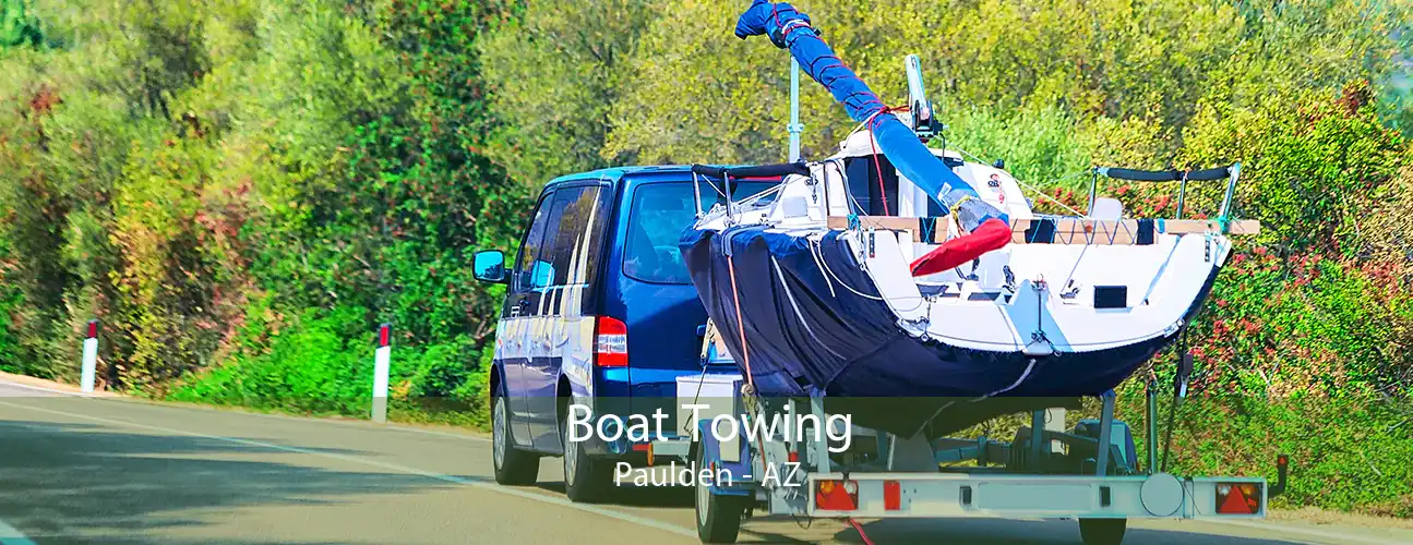 Boat Towing Paulden - AZ