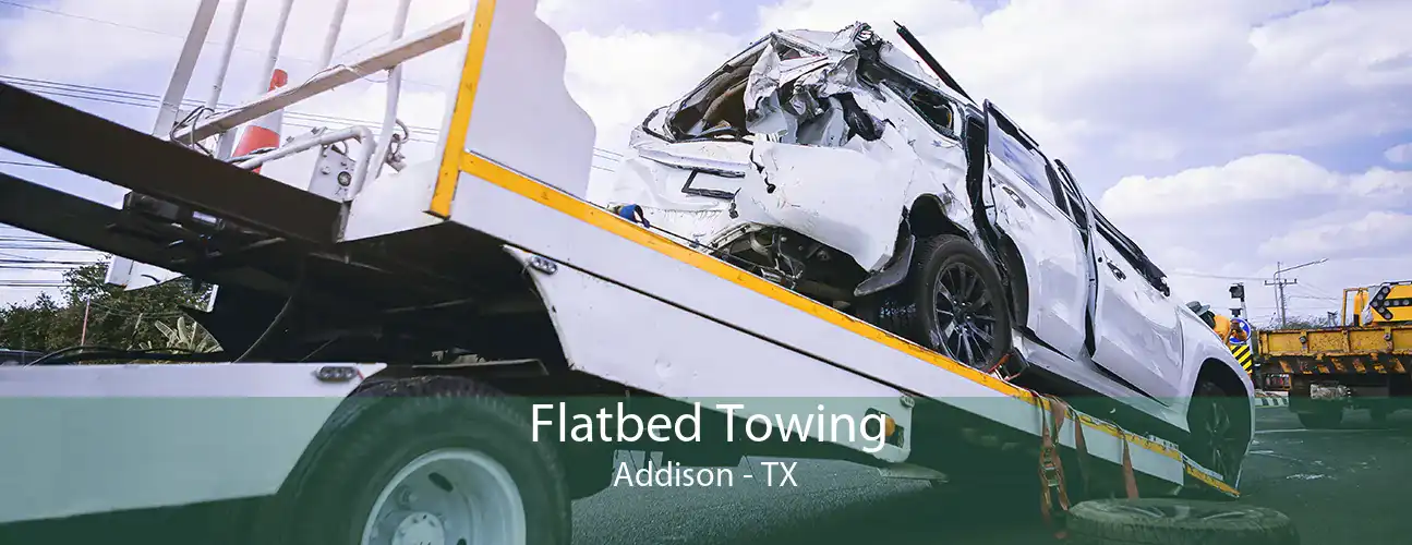 Flatbed Towing Addison - TX
