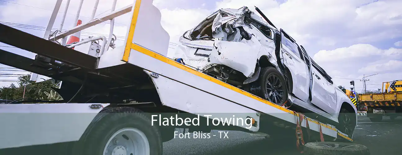 Flatbed Towing Fort Bliss - TX