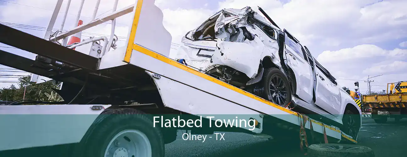 Flatbed Towing Olney - TX