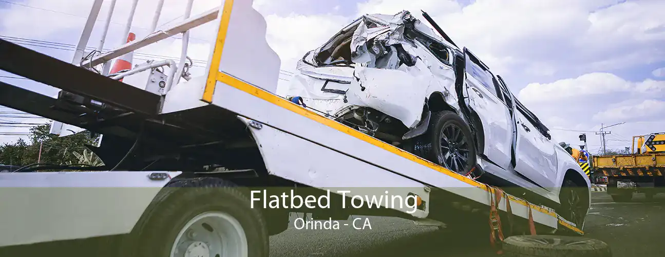 Flatbed Towing Orinda - CA