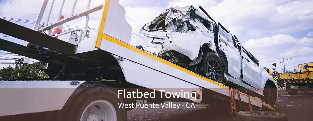 Flatbed Towing West Puente Valley - CA