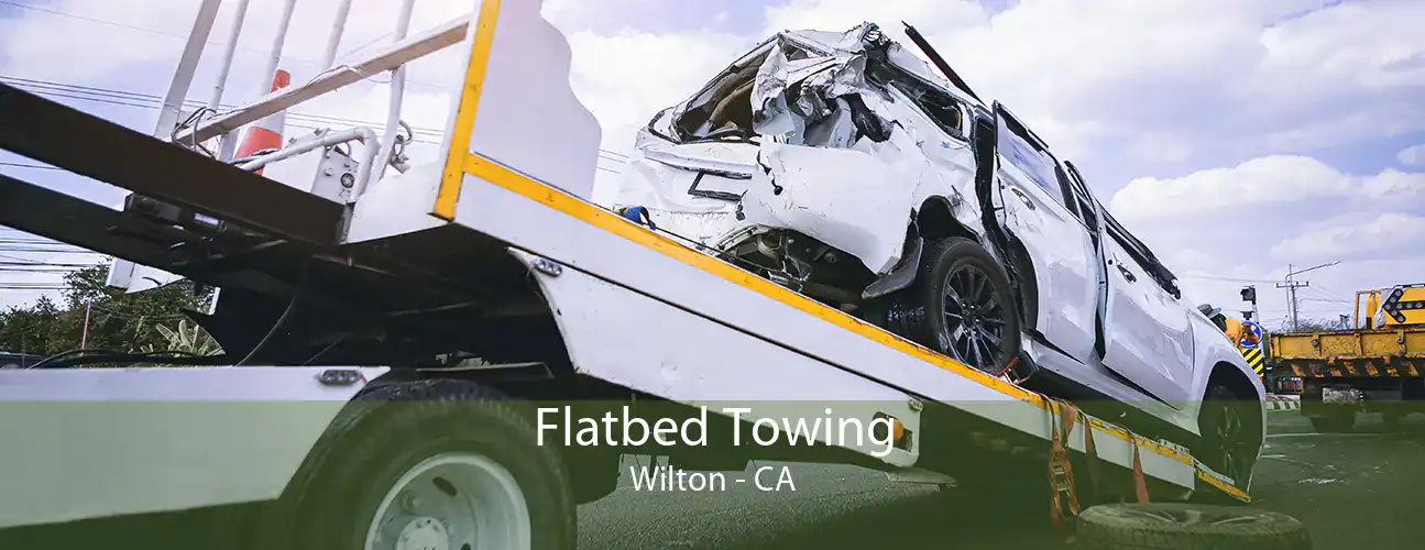 Flatbed Towing Wilton - CA