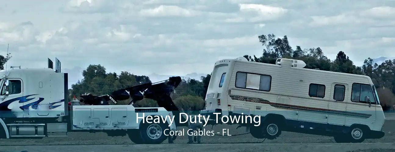 Heavy Duty Towing Coral Gables - FL