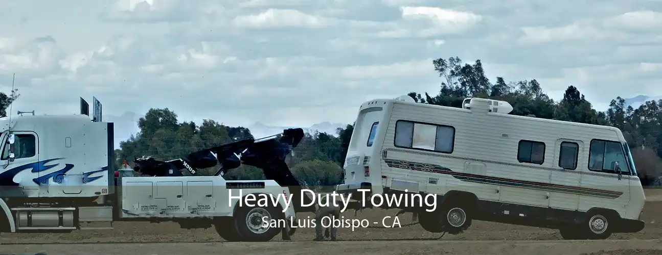 Heavy Duty Towing San Luis Obispo - CA