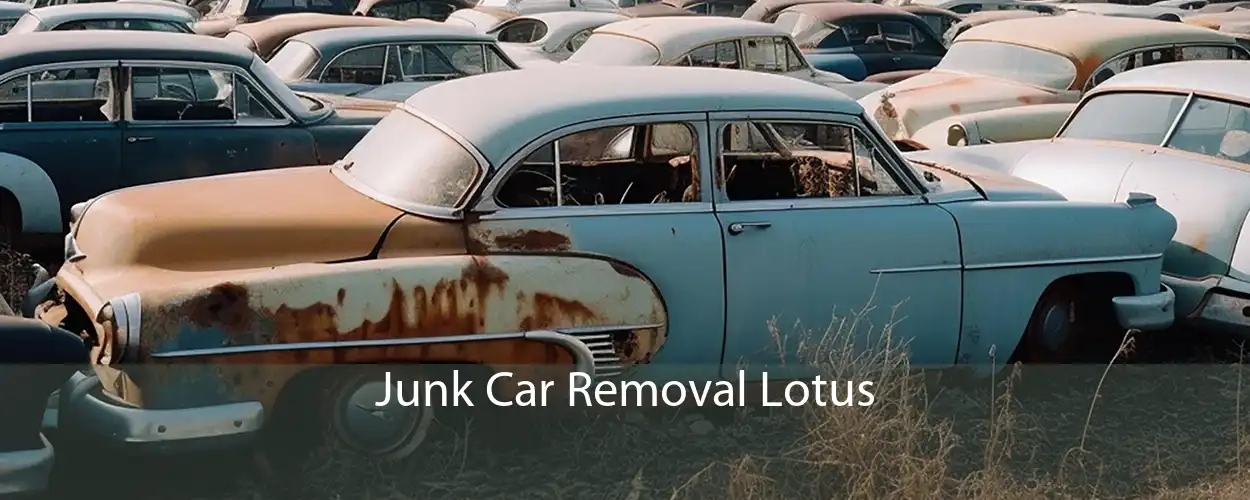 Junk Car Removal Lotus 