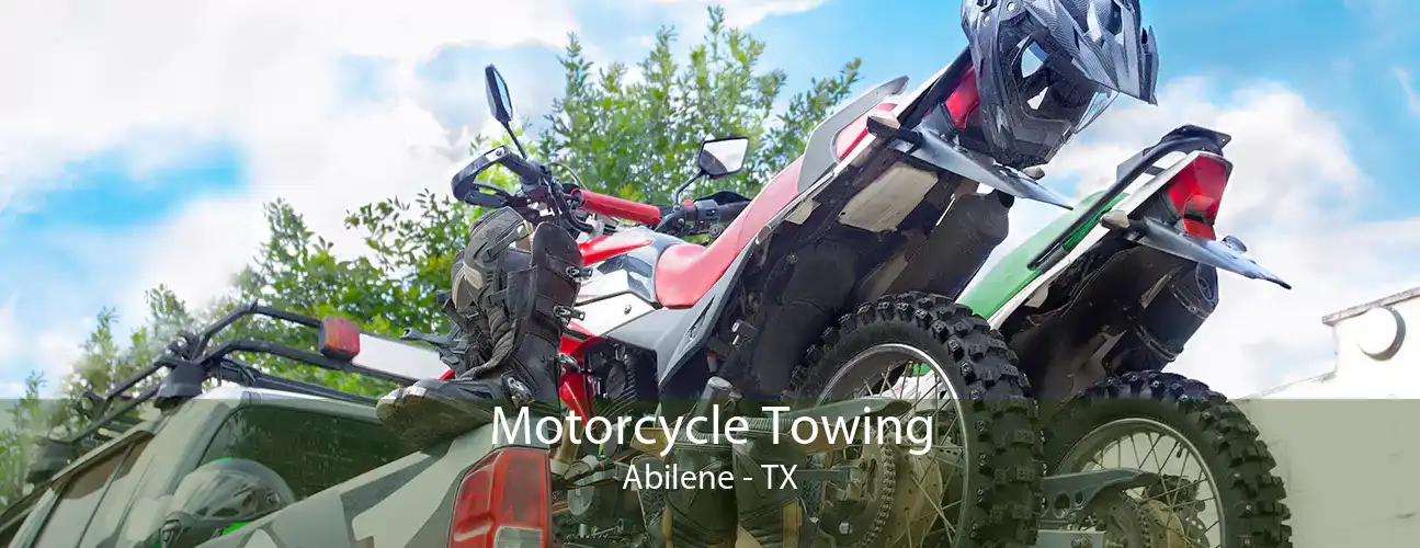 Motorcycle Towing Abilene - TX
