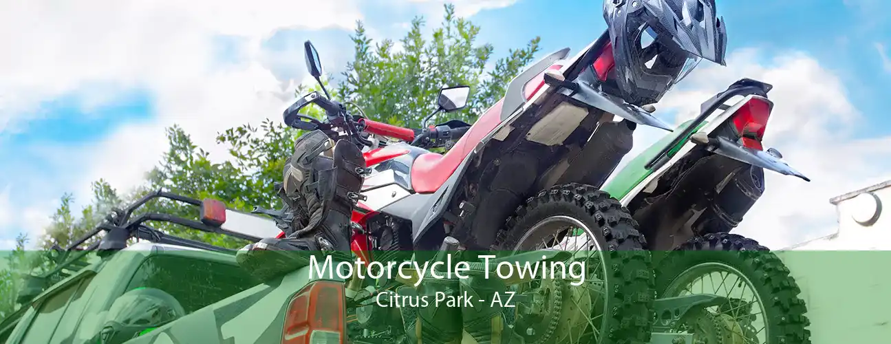 Motorcycle Towing Citrus Park - AZ