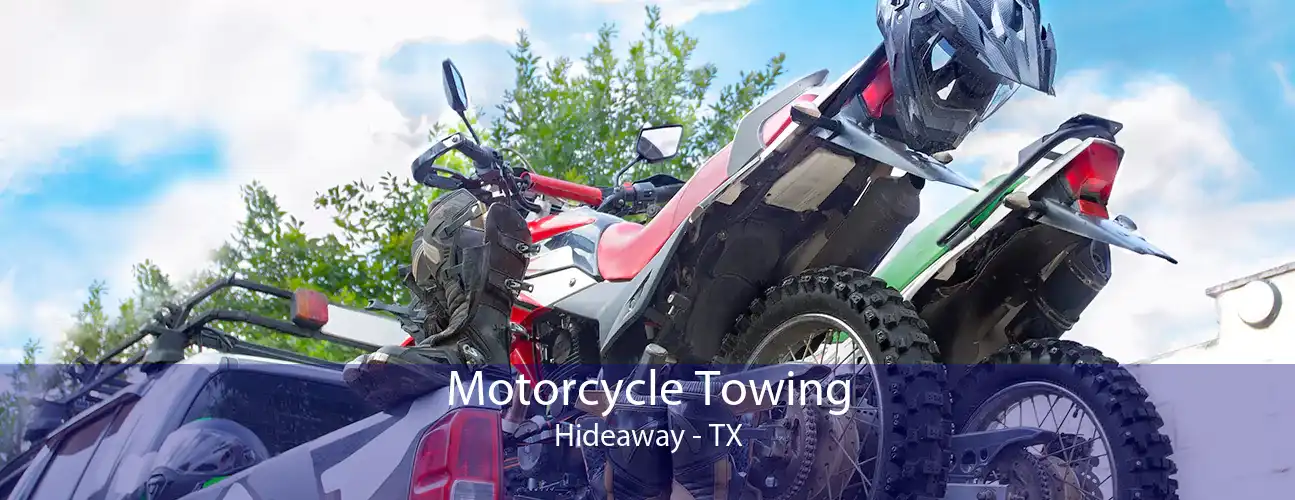 Motorcycle Towing Hideaway - TX
