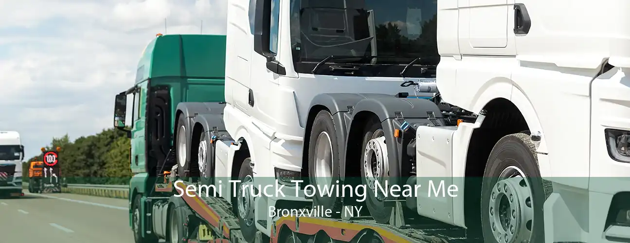 Semi Truck Towing Near Me Bronxville - NY
