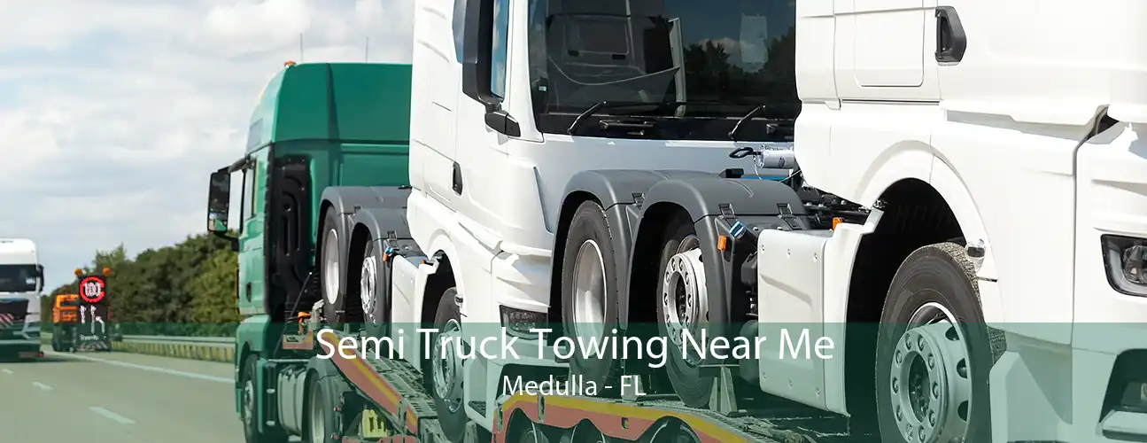 Semi Truck Towing Near Me Medulla - FL