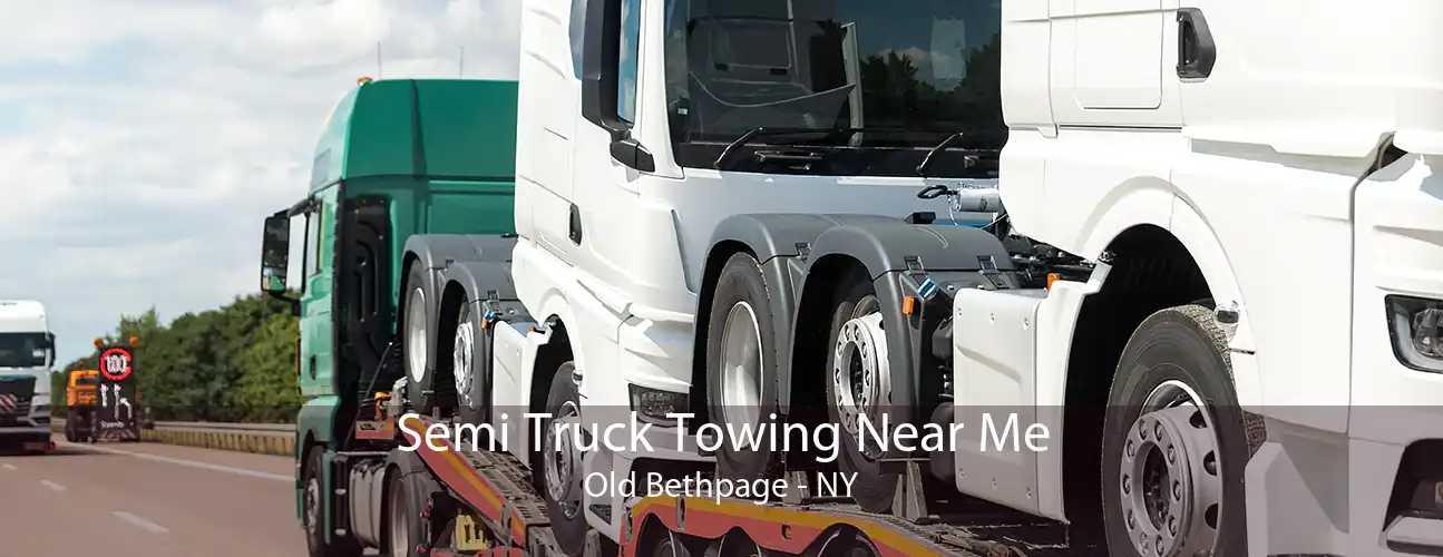 Semi Truck Towing Near Me Old Bethpage - NY