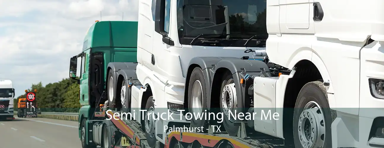 Semi Truck Towing Near Me Palmhurst - TX