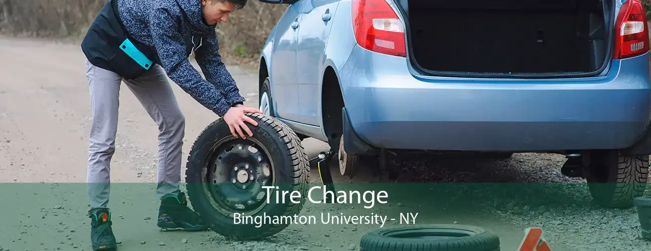 Tire Change Binghamton University - NY