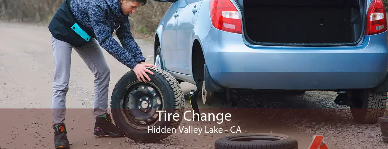 Tire Change Hidden Valley Lake - CA