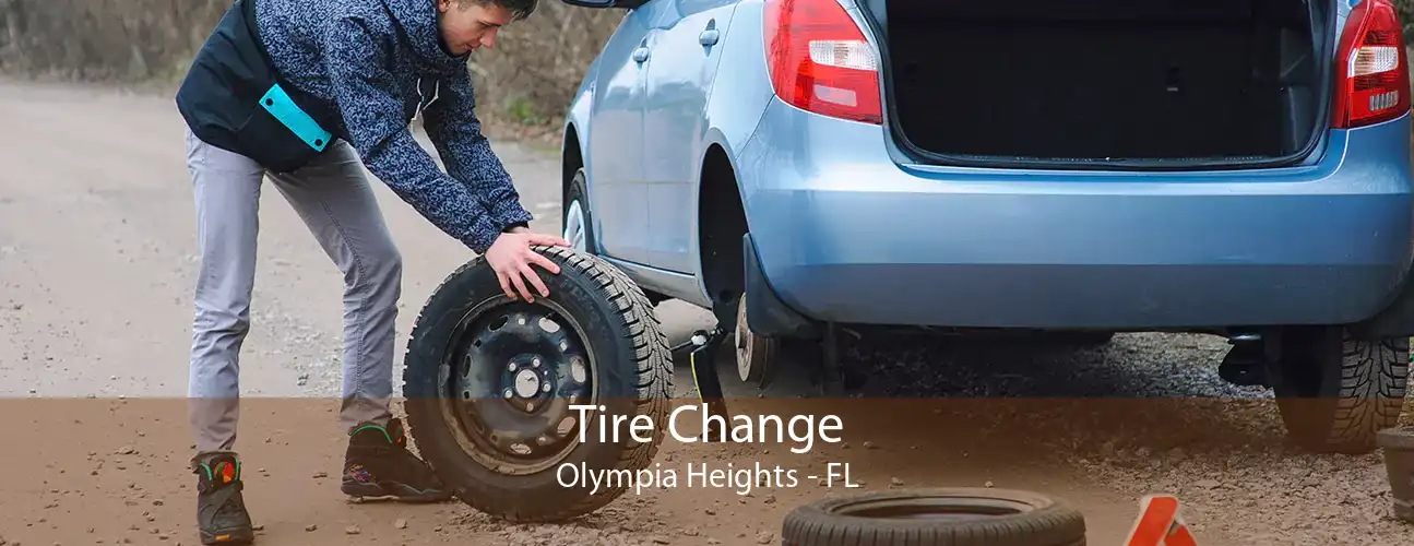 Tire Change Olympia Heights - FL