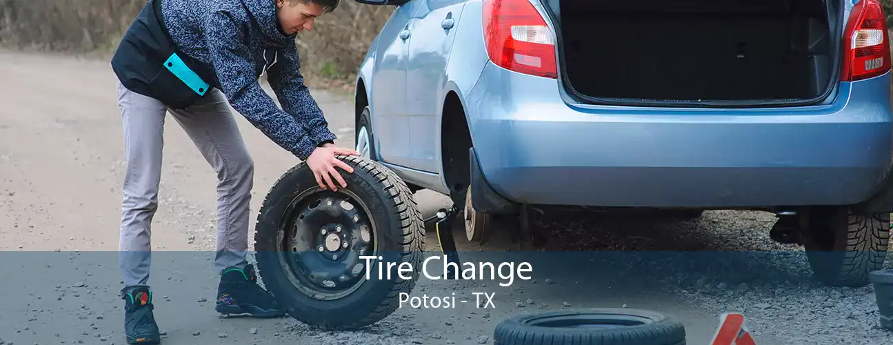 Tire Change Potosi - TX