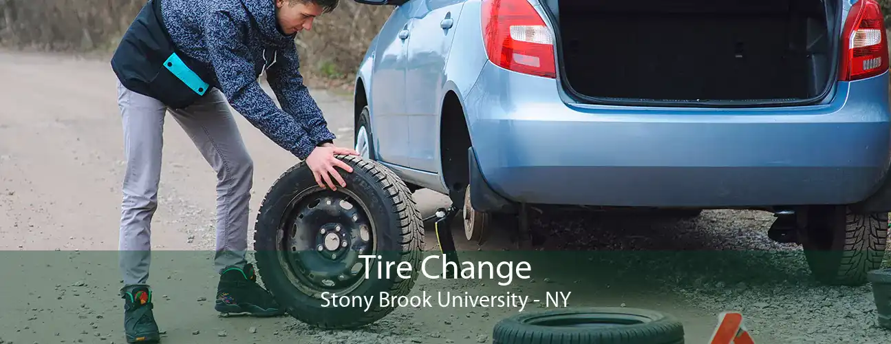 Tire Change Stony Brook University - NY