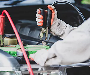 Hybrid Car Jump Start in Stony Brook University